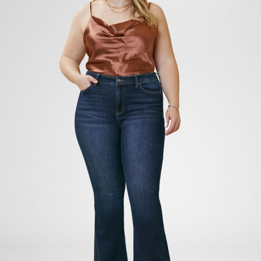 High Rise Flare | Plus Size