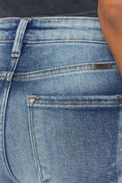 High Rise Cuffed Slim Straight Jeans High Rise Cuffed Slim Straight Jeans Pants The Shop Room