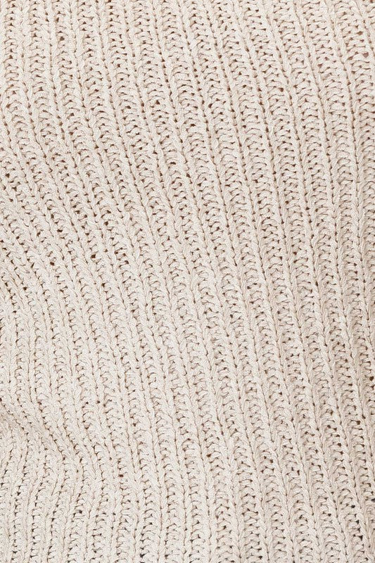 One Shoulder Tape Yarn Knit Top One Shoulder Tape Yarn Knit Top Top The Shop Room