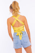 Ribbed Knit Cami Featured in a Cropped Silhouette Ribbed Knit Cami Featured in a Cropped Silhouette Top The Shop Room