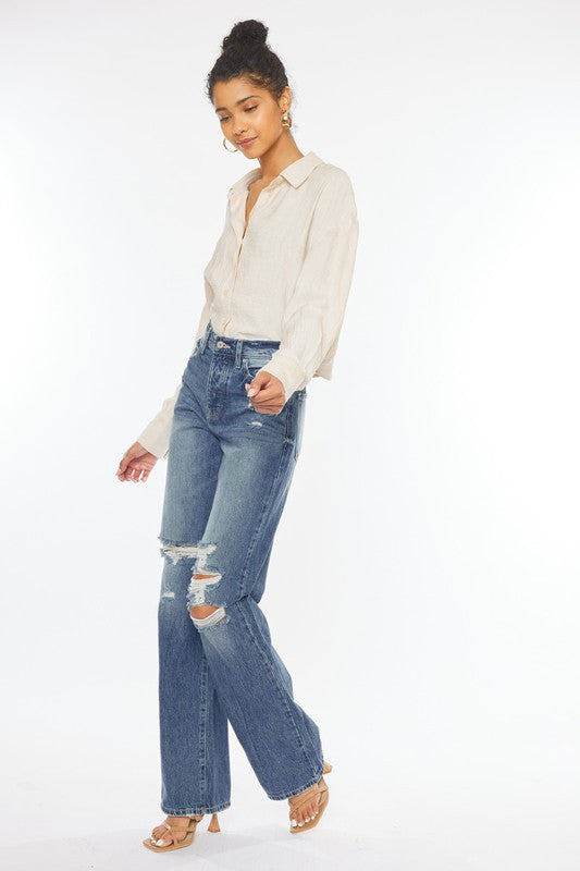 Ultra High Rise Distressed Nineties Flare Ultra High Rise Distressed Nineties Flare Pants The Shop Room