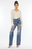 Ultra High Rise Distressed Nineties Flare Ultra High Rise Distressed Nineties Flare Pants The Shop Room