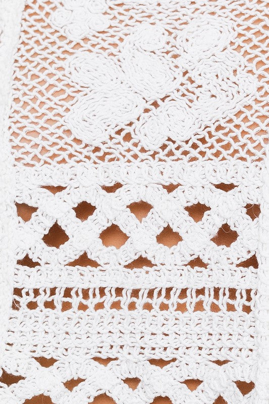 Sleeveless Crochet Top Sleeveless Crochet Top Top The Shop Room