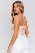 Halter Neck Sweater Crop Top Halter Neck Sweater Crop Top Top The Shop Room