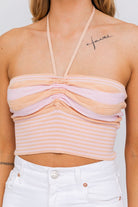 Halter Neck Sweater Crop Top Halter Neck Sweater Crop Top Top The Shop Room