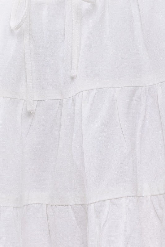 Smocking Waist Flare Skirt Smocking Waist Flare Skirt Skirt The Shop Room