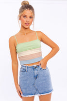 Lettuce Hem Detail Spaghetti Top Lettuce Hem Detail Spaghetti Top Top The Shop Room