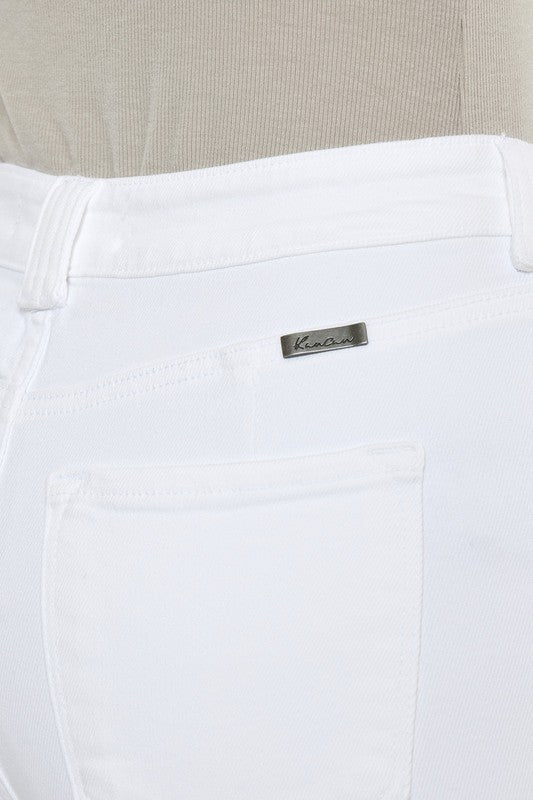 High Rise White Flare Jeans High Rise White Flare Jeans Pants The Shop Room