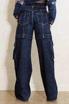 Cargo Pocket Wide Jeans Cargo Pocket Wide Jeans Jeans The Shop Room