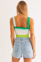 Stripe Knit Tank Stripe Knit Tank Top The Shop Room
