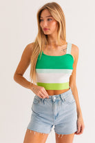 Stripe Knit Tank Stripe Knit Tank Top The Shop Room