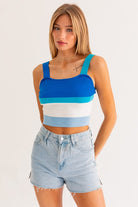 Stripe Knit Tank Stripe Knit Tank Top The Shop Room