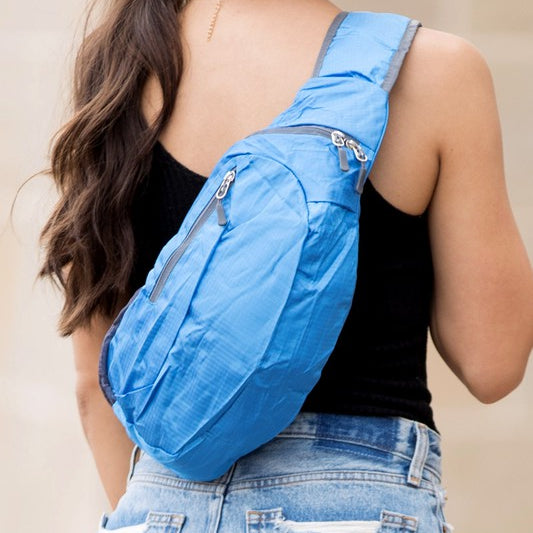 Nylon Packable Sling Bag