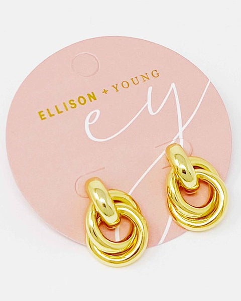 Golden Girl Earrings Golden Girl Earrings Earrings The Shop Room