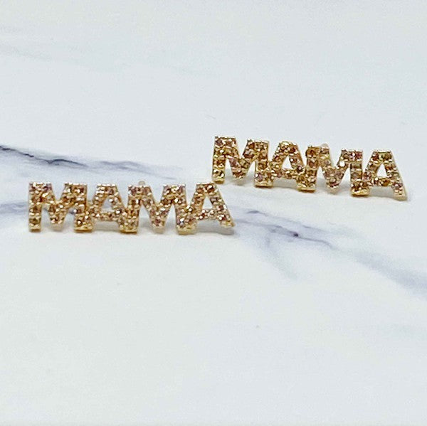 Mama Stud Earrings Mama Stud Earrings Earrings The Shop Room