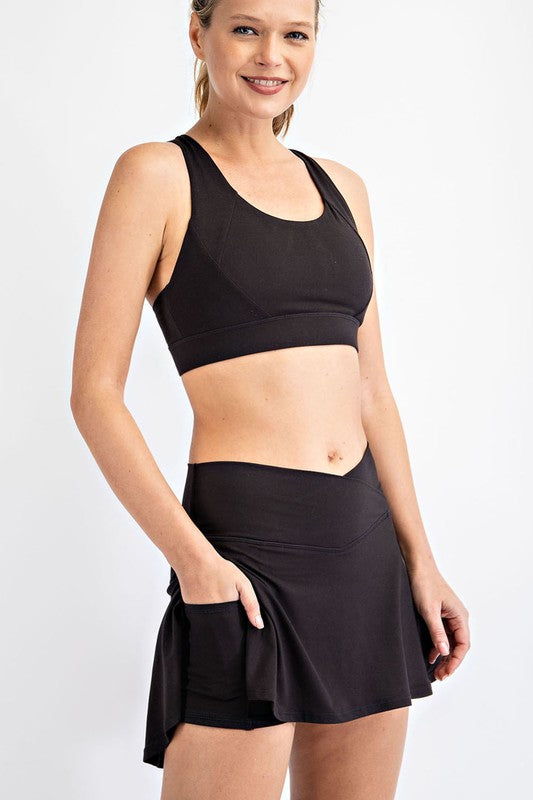 Butter V Shaped High-Waist Skirt Butter V Shaped High-Waist Skirt Skirt The Shop Room