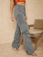 Cut Out Drawstring Side Pants Cut Out Drawstring Side Pants Pants The Shop Room