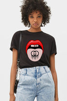 Kiss Me Baby T-Shirt Kiss Me Baby T-Shirt Top The Shop Room